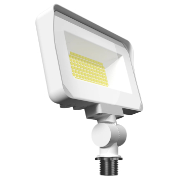 RAB X34 LED Flood Light - 20 | 25 | 35W - CCT Selectable - Knuckle Mount - 120-277V - White