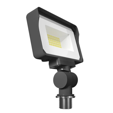 RAB X34 LED Flood Light - 10 | 13 | 16W - CCT Selectable - Knuckle Mount - 120-277V - Bronze