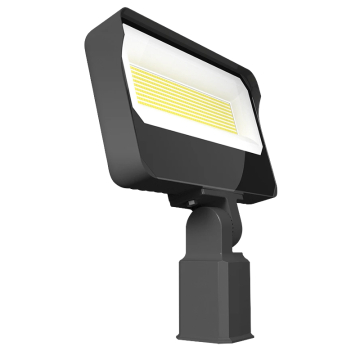 RAB X34 LED Flood Light - 120 | 140 | 160W - CCT Selectable - Slipfitter Mount - Photocell - 120-277V - Bronze
