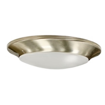 Canarm 7" LED Disc Light - 15W - 5000K - 120V - Brushed Nickel