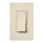 Lutron Diva Reverse-Phase ELV Dimmer - Single-Pole / 3-Way - Light Almond