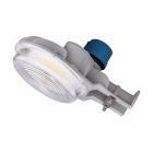 SATCO|NUVO LED Dusk to Dawn Area Light - 40W - CCT Selectable and Dimmable - Gray - Twistlock Photocell - 120-277V