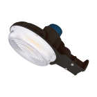 SATCO|NUVO LED Dusk to Dawn Area Light - 29W - CCT Selectable and Dimmable - Bronze - Twistlock Photocell - 120-277V