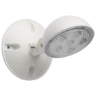 SATCO|NUVO Remote Emergency Light - Low-Voltage Backup - Single Head - White - Wet Location Rated