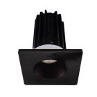 Lotus 2" LED Recessed Downlight - 8W - CCT Selectable - Bronze Reflector - Square Black Trim - 120V