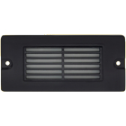 Corona Lighting LED Step Light - 2.5W - 3000K - 250 Lumens - 12V - Louvered - Black