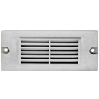 Corona Lighting LED Step Light - 2.5W - 3000K - 250 Lumens - 12V - Louvered - Silver Plated