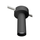 Westgate Cylinder And Pendant Lighting J-Box Cover Canopy For Up To 4 Pipe Enteries, Bk