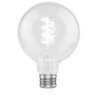 Green Creative Deco Large Series G40 Globe LED Filament Lamp - 4.5W - 2100K - 250 Lumens - 120V