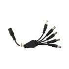 DiodeLED 5-Way DC Splitter Cable - Black