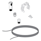 DiodeLED Hanging Hardware for LINAIRE Flex Tube 360 - 2 Pack