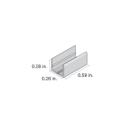 DiodeLED Mounting Clips for LINAIRE Flex Micro Side Bend - 2 Pack