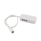 DiodeLED 6-Way Power Distribution Splitter Box for SpotMod Tile LED Puck Lights - White