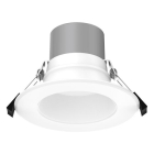 Lotus 4" Round Commercial LED Downlight - 1,670 Max Lumens - Wattage & CCT Selectable - 120-347V - Matte White