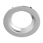 RAB Round Smooth Trim Insert for 4" Retrofit Downlights - Brushed Nickel