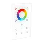 Trulux RGBW DMX Wall Plate Controller - Single Scene / 3 Zones - 12-24V DC Input - White