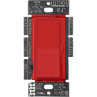 Lutron Diva Electronic Low-Voltage Dimmer - Single-Pole - 300W Max - Signal Red