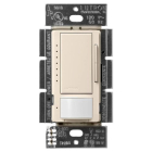 Lutron Maestro Vacancy Sensor LED+ Dimmer - Single Pole / Multi-Location - Light Almond