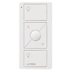 Lutron Original Pico Smart Remote for Light Control - 3-Button Raise/Lower with Preset Button - White