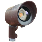 Dabmar 3W LED Spot Light w/ Hood - MR16 Lamp - 2700K - 12V - Bronze