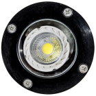 Dabmar 5W LED In-Ground Well Light - MR16 Lamp - 2700K - 12V - Black