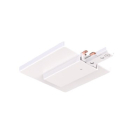 Green Creative End Feed With Cover for Atom and Orbit Series Track Lighting - White
