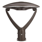 Westgate GPE LED Adjustable Garden Post Top Light - 60 | 80 | 100W - CCT Selectable - 120-277V - Bronze