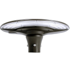 Westgate GPET LED Adjustable Garden Post Top Light - 60 | 80 | 100W - CCT Selectable - 120-277V - Bronze