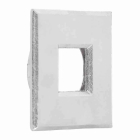 Westgate IGL Square Stainless Steel Trim with Square Opening for 3W Fixtures - Brushed