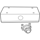 Nora Lighting LEDUR Undercabinet J-Box w/ 2 Female Connectors - White