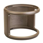 Keystone 180° Shield For Cone and Louvered Reflector Bollard Heads - Bronze