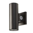 Keystone Sentinel 3” Direct/Indirect Wall Mount Cylinder - Photocell - 6 | 8 | 10W - CCT Selectable - 120-277V - Black