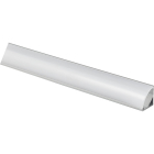 Task Lighting 48" Angled Aluminum Mounting Channel for LED Tape Light - Frosted Lens