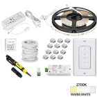 Task Lighting 16' Radiance LED Tape Light Kit - 2700K - 1.5W / FT - 120 Lumens / FT - 12V