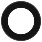Lotus 10" Black Trim Cover