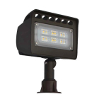 Westgate LF4 LED Landscape Wall Wash Flood Light - 12W - 3000K - 1,080 Lumens - 12V - Bronze
