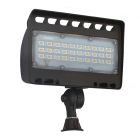 Westgate LF4 LED Landscape Wall Wash Flood Light - 50W - 5000K - 5,250 Lumens - 12V - Bronze