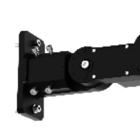 Westgate Pole Adapter For Slip Fitter Mount For LFX / LFXPRO / LF4PRO Series - Black