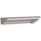 Task Lighting 10.5" 6W Lighted Power Strip - 1 Receptacle - 3000K - 300 Lumens - 12V - Satin Nickel