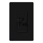 Lutron Skylark Dual Slide-to-Off Fan and Light Control - Black