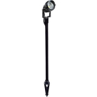 Dabmar 6W LED Spot Light - 18" Riser - 3000K - Black - 12V