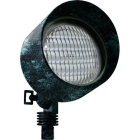 Dabmar 4W LED Flood Light w/ Hood - PAR36 Lamp - 3000K - 12V - Verde Green