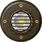 Dabmar 3W LED In-Ground Well Light w/ Grill - MR16 Lamp - 2700K - 12V - Bronze