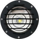 Dabmar 4W LED In-Ground Well Light w/ Grill - MR16 Lamp - RGB Tunable + 2700K - 12V - Black