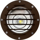 Dabmar 7W LED In-Ground Well Light w/ Grill - MR16 Lamp - 2700K - 12V - Bronze