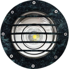 Dabmar 3W LED In-Ground Well Light w/ Grill - MR16 Lamp - 2700K - 12V - Verde Green