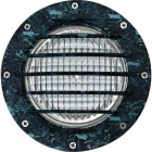 Dabmar 9W LED In-Ground Well Light w/ Grill - PAR36 Lamp - 3000K - 12V - Verde Green