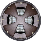 Dabmar 6W LED In-Ground Well Light - PAR36 Lamp - 3000K - 12V - Bronze