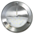 Dabmar 1.44W LED Round Hooded Step Light - 24 LEDs - 12V