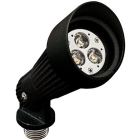 Dabmar 4W LED Mini Spot Light w/ Hood - MR16 Lamp - RGB Tunable + 2700K - 12V - Black